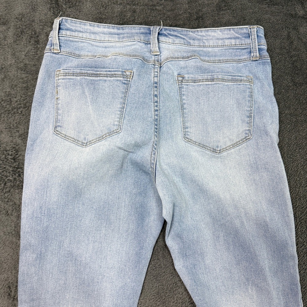 Buffalo David Bitton Jess Rip & Repair Mid-Rise Skinny Jeans Size 8/29 - Picture 13 of 13